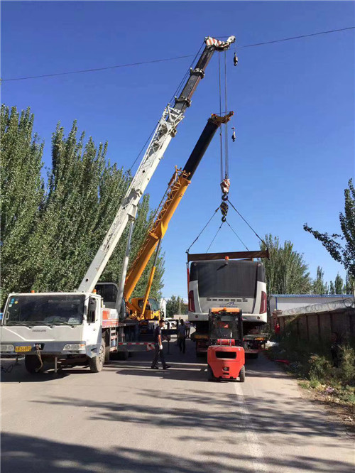 金堂县港口集装箱搬运案例